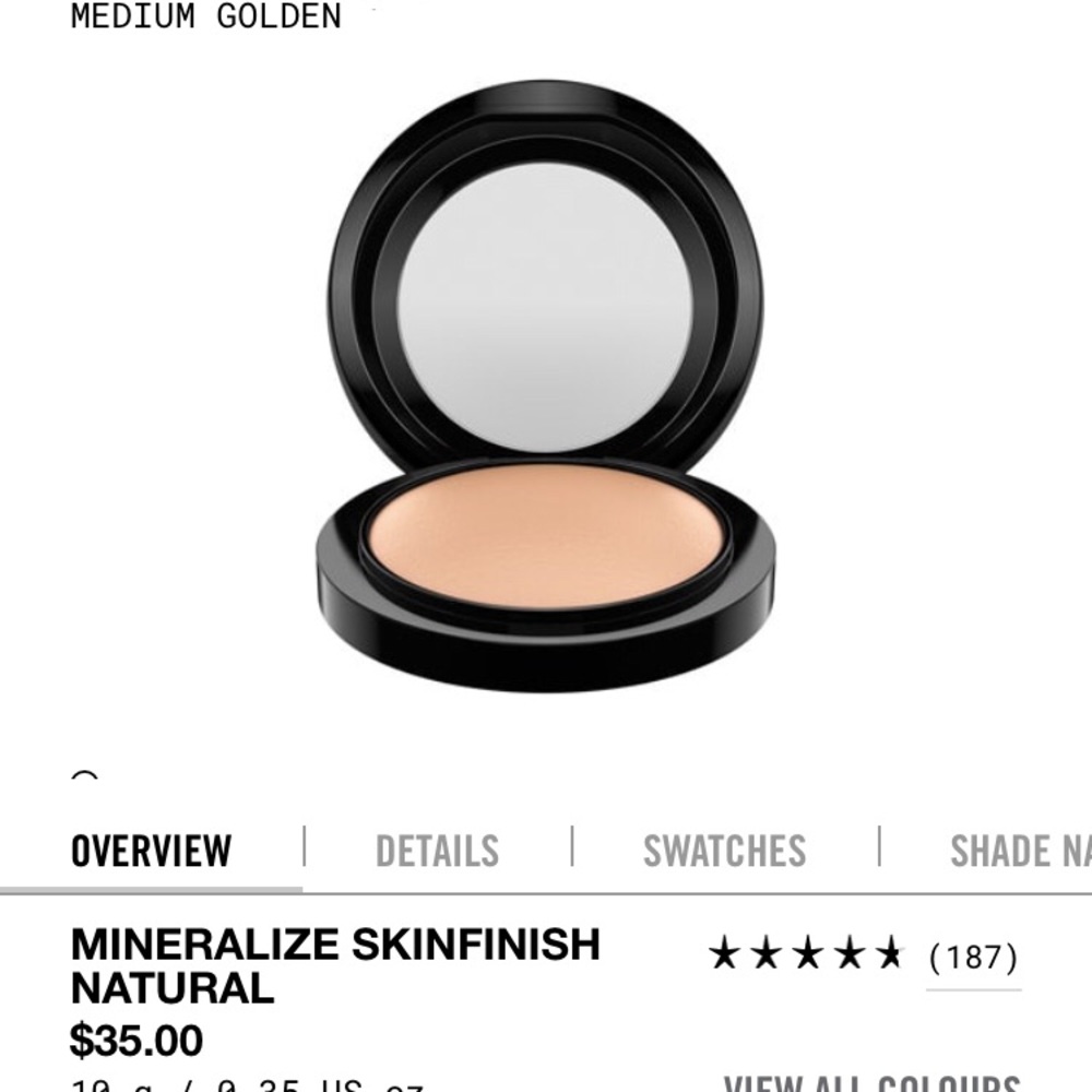 Mac mineralice skinfinish